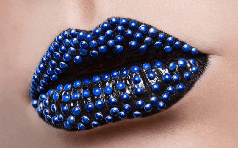 Textured Lip Art