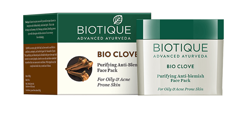 Bio Clove Purifying Anti-Blemish Face Pack For Oily And Acne Prone Skin