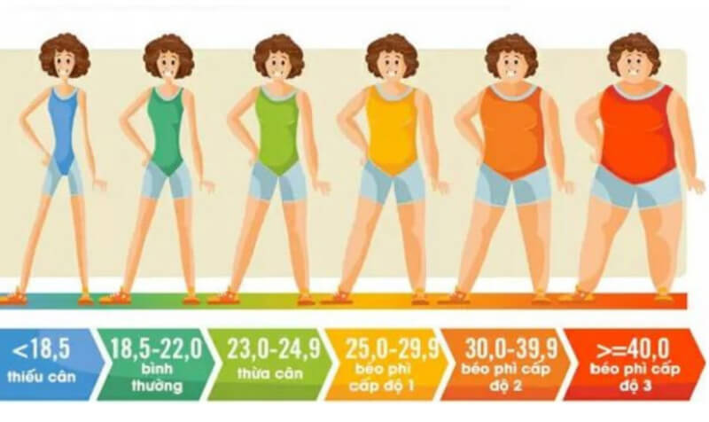 Chỉ số BMI sẽ cho bạn biết tình trạng hiện tại của cơ thể